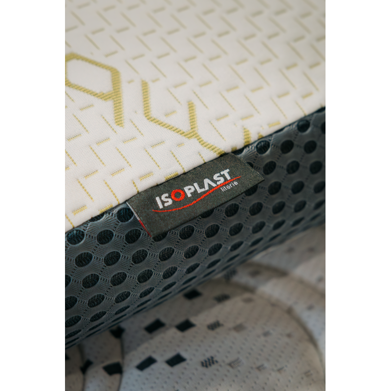 Oreiller mémoire de forme bambou tissu airflow | Isoplast literie Réunion