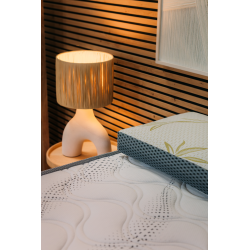 Oreiller mémoire de forme bambou tissu airflow | Isoplast literie Réunion