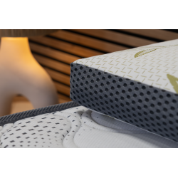 Oreiller mémoire de forme bambou tissu airflow | Isoplast literie Réunion